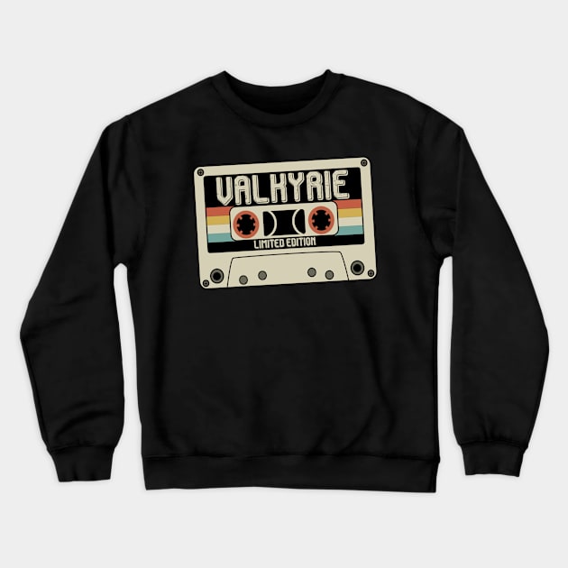 Valkyrie - Limited Edition - Vintage Style Crewneck Sweatshirt by Debbie Art